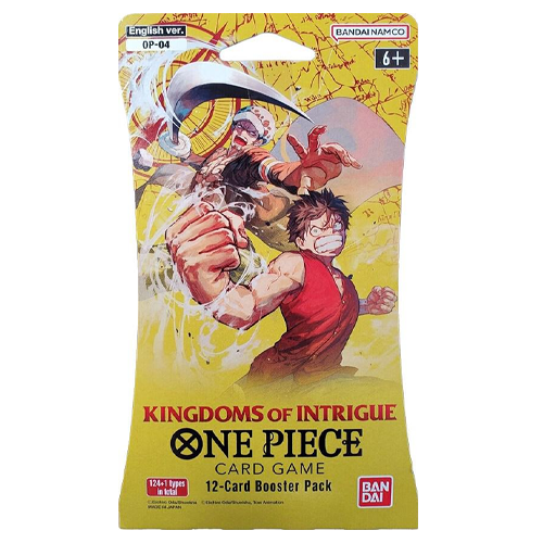 One Piece OP-04 Kingdoms Of Intrigue Sleeved Booster pack(English)