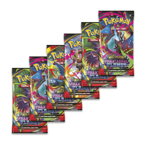 Pokemon Mega Evolution Phantasmal Flames Booster Bundle