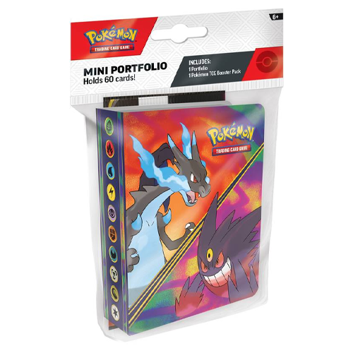 Pokemon Tcg Mega Evolution Phantasmal Flames Pack + Mini Portfolio