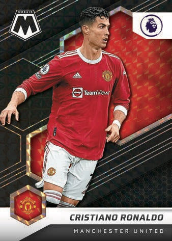 2021-22 Panini Mosaic Premier League Soccer Hobby Box (10 Packs/15 Cards:1 Auto)