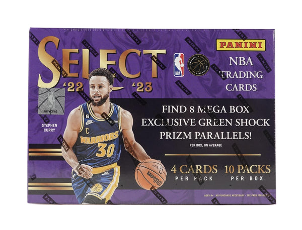 2022-23 Panini Select Basketball Trading Card Mega Box