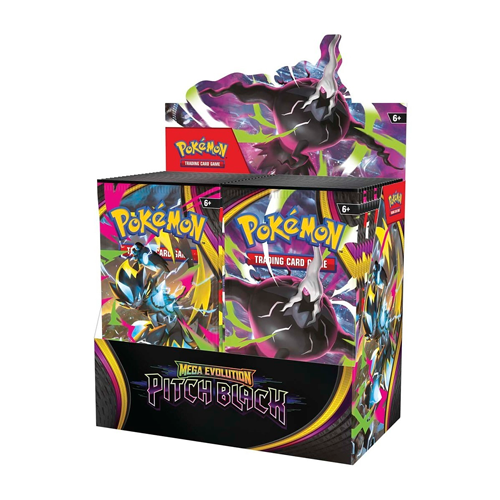 Pre-Order Pokemon Mega Evolution Pitch Black Booster Display Box (36 Packs)