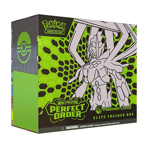 Pokemon Center TCG: Mega Evolution-Perfect Order Elite Trainer Box