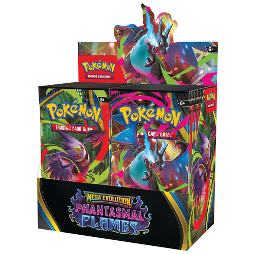 Pokemon Mega Evolution—Phantasmal Flames Booster Pack