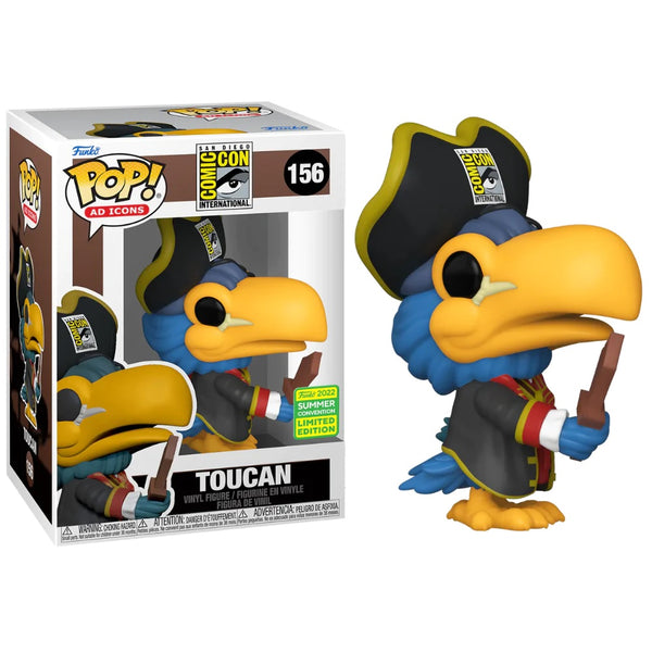 Funko Pop Ad icons : Pirate Toucan#156 (2022 summer convention exclusive)