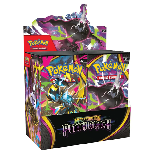 Pre-Order Pokemon Mega Evolution Pitch Black Booster Box (36 Packs)