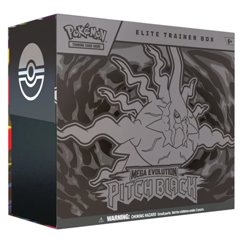 Pre-Order Pokemon TCG Mega Evolution: Pitch Black Elite Trainer Box