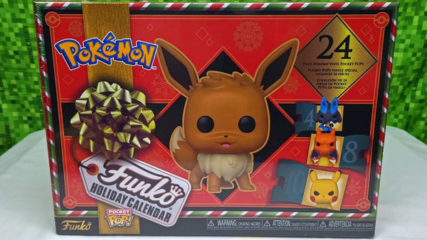 Funko Pop! Holiday Christmas countdown Advent Calendar - Pokemon, (24 Pocket pops)