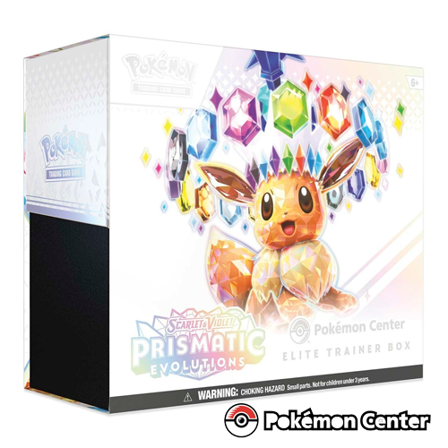 (Pokemon Center)Scarlet & Violet Prismatic Evolutions Elite Trainer Box