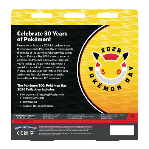 30th Anniversary Pokemon Day 2026 Collection Box