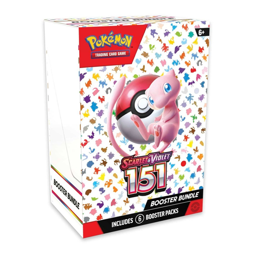 [طلب مسبق] مجموعة بوكيمون TCG Scarlet & Violet 151 Booster Bundle (الإنجليزية)