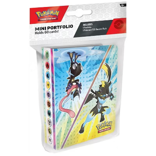 Pokemon Pitch Black Mini Portfolio booster pack