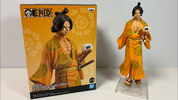 Banpresto One Piece Portgas D. Ace(Special Ver. )A Piece of Dream Magazine #2  pvc 7  inch Action figure