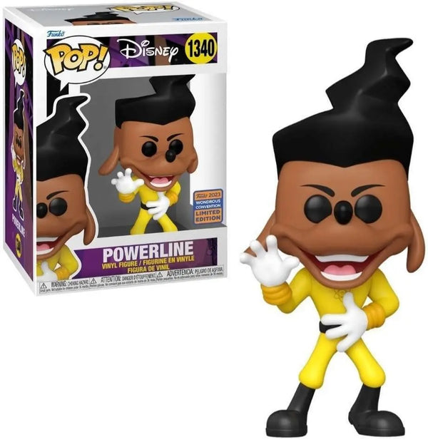 Funko Pop Disney A goofy movie: Powerline (Dancing)Shared Exclusive Sticker