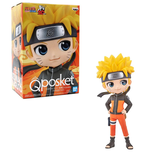 Bandai Banpresto Naruto: Shippuden - Naruto Uzumaki (Ver. A)  Q Posket 5” PVC Statue