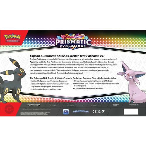 Pokemon TCG: Scarlet & Violet  Prismatic Evolutions - Premium Figure Collection