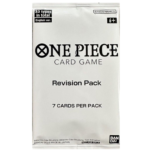 One Piece OP-02 Paramount War Box Revision Pack English (7 Cards)