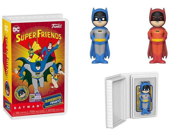 funko Blockbuster Rewind Super Friends Batman (2023 Summer Convention exclusive) with chance of chase