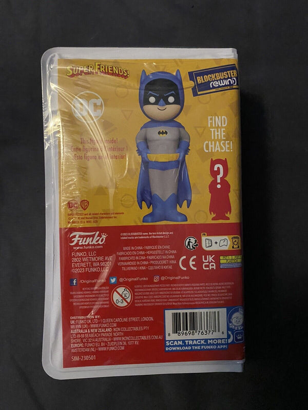 funko Blockbuster Rewind Super Friends Batman (2023 Summer Convention exclusive) with chance of chase