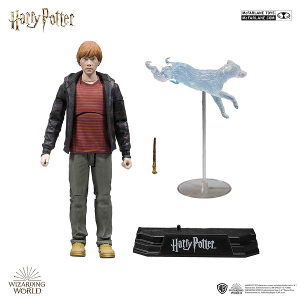 Mcfarlane toys Wizarding world- Harry Potter and the Deathly Hallows Ron Weasley Action Figure