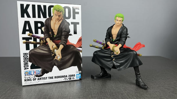 Banpresto One Piece Roronoa Zoro King of Artist Wano (The wanokuni II) 7” action Figure