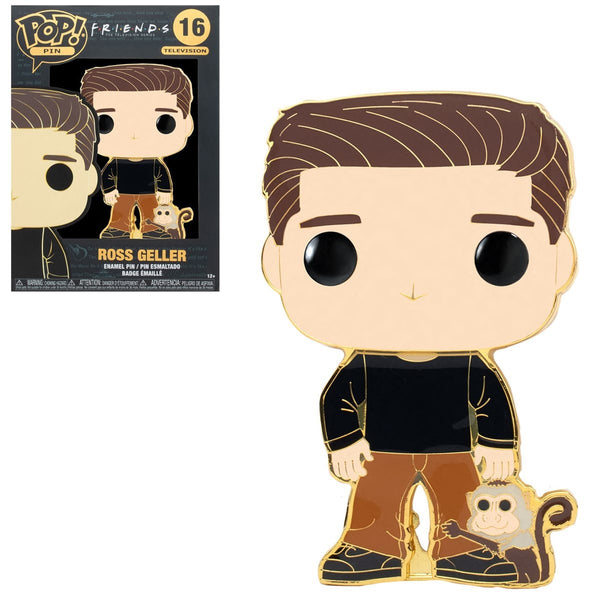 Funko Pop! Pins: Friends #16 Ross Geller with Marcel