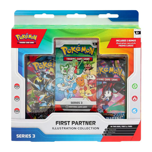 Pokemon First Partner Illustration Collection Box Series 3