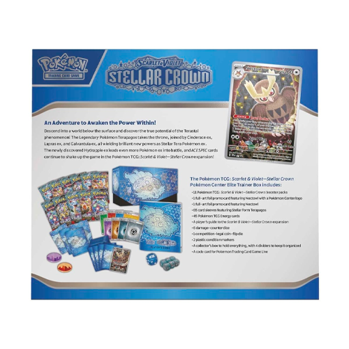 Pokemon Center Scarlet & Violet Stellar Crown Elite Trainer Box
