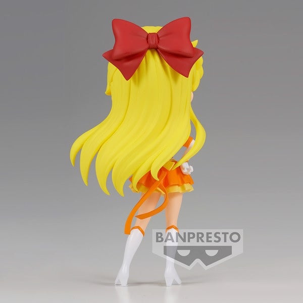 Banpresto Sailor Moon Eternal Super Sailor venus ( Ver. A) QPosket 6 inch Pvc Figure