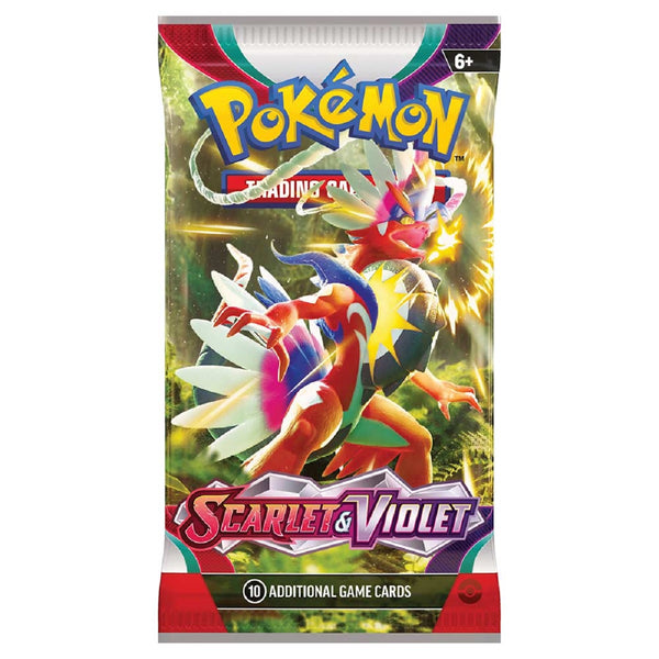 Pokemon - TCG Scarlet & Violet  Booster Pack (10 Cards)