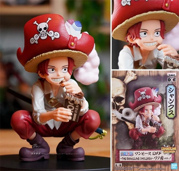 Banpresto One Piece - Shanks (Special Ver. ) DXF Grandline Children Wano Country 4” PVC Statue