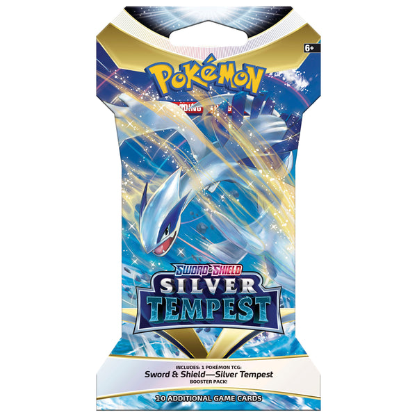 Pokemon TCG: Sword & Shield-Silver Tempest Sleeved Booster Pack (10 Cards)