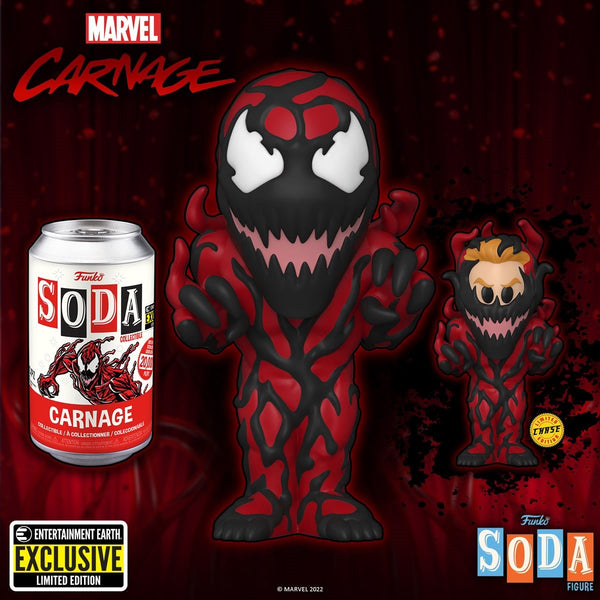 Funko Marvel Soda Carnage Entertainment Earth limited exclusive