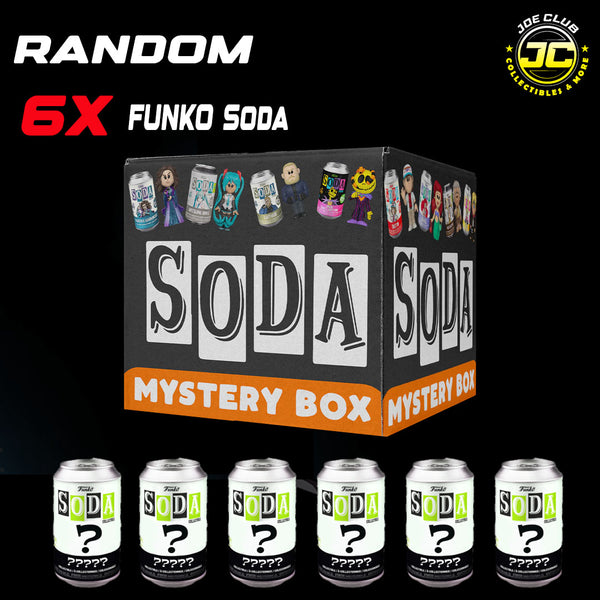 Funko SODA -6-Pack of Tinnies Mystery Box