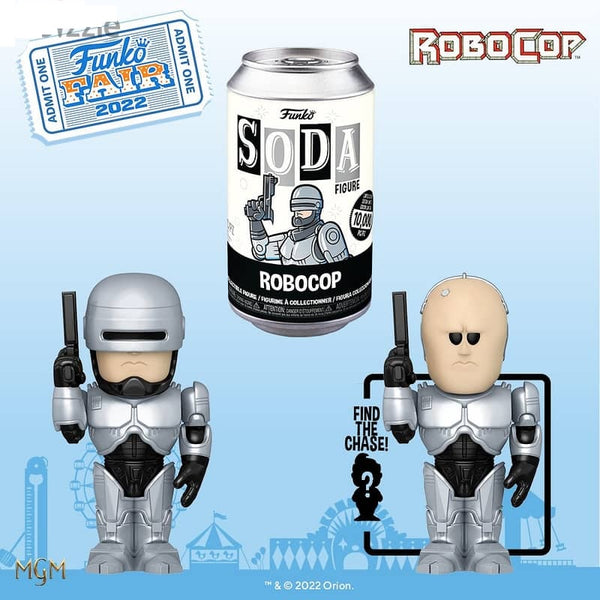 Funko Vinyl Soda Robocop Limited Edition Figure with chance of chase