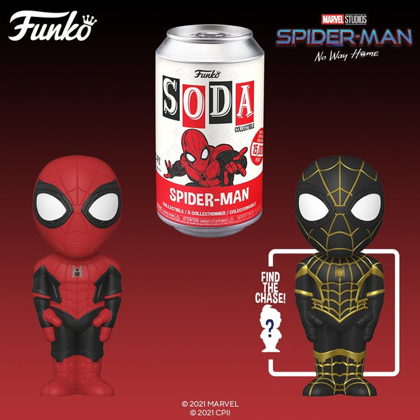 Funko Vinyl Soda Spider-Man: No Way Home Spider-Man Limited Edition