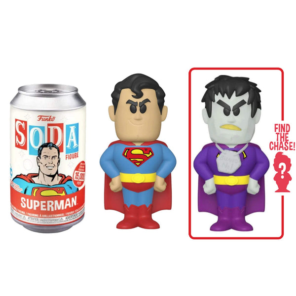 Funko Soda: DC Comics- Superman with chance of Chase limited edition