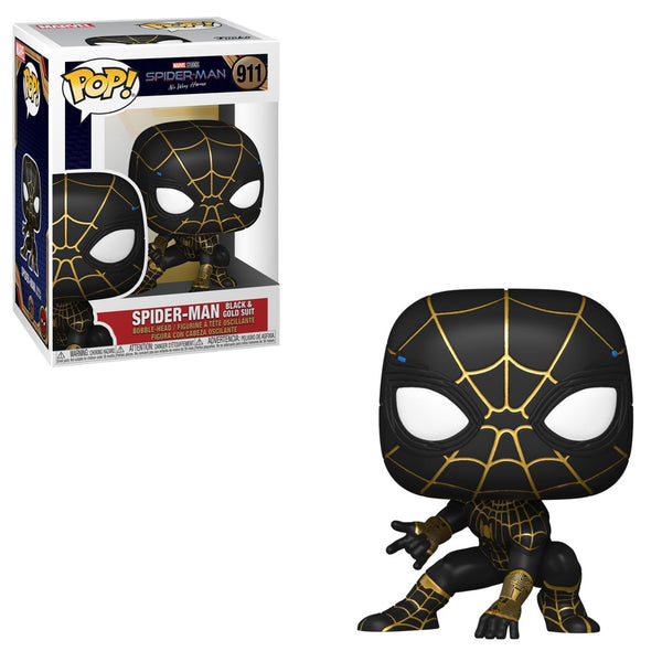 فانكو بوب مارفل سبايدرمان لا طريق إلى المنزل (بدلة سوداء وذهبية) #911