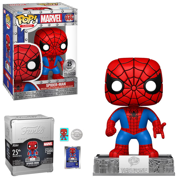 Funko Pop Marvel Spider-Man 25th Anniversary  Classics (2023 SDCC)