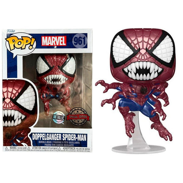 Funko Pop Marvel : Doppelganger Spider-Man Metallic (special edition)