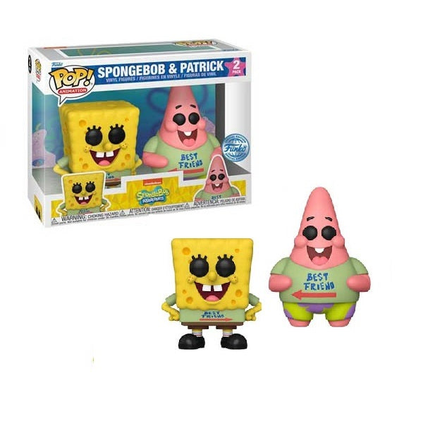 Funko Pop Animation Spongebob & Patrick - 2 Pack