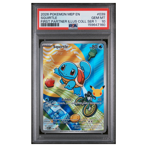 PSA 10 Pokemon First Partner Illustration Collection Series 1 Squirtle 039 English
