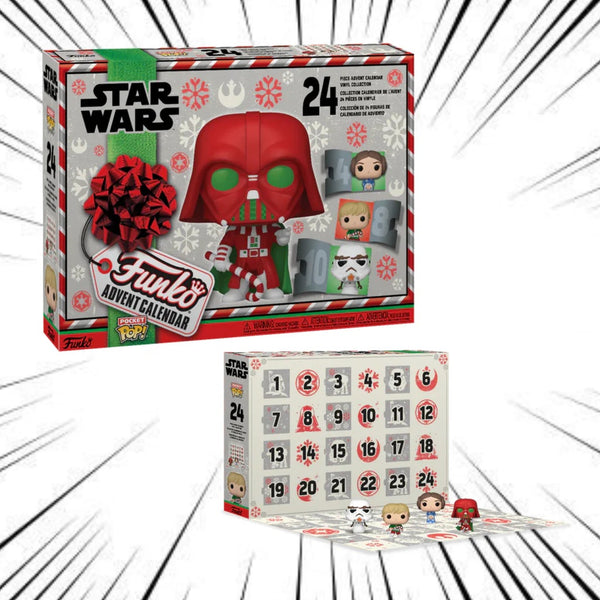 Funko Pop! Advent Calendar: Star Wars - Holiday christmas countdown