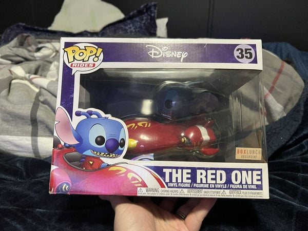 Funko POP! Rides: Disney Lilo & Stitch - The Red One #35 - BoxLunch Exclusive! (Vaulted)