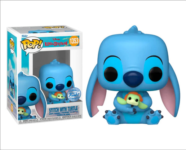 Funko Pop! Disney lilo & stitch : Stitch with Turtle