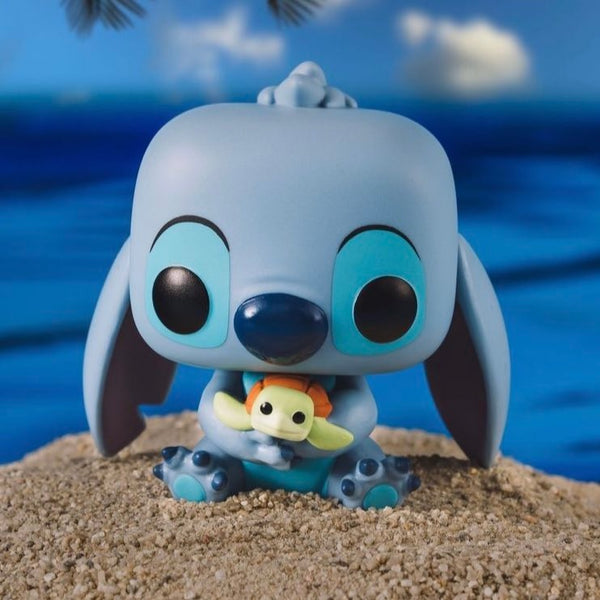 Funko Pop! Disney lilo & stitch : Stitch with Turtle