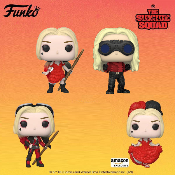 Funko Dc Pop Movies The suicide squad Collection