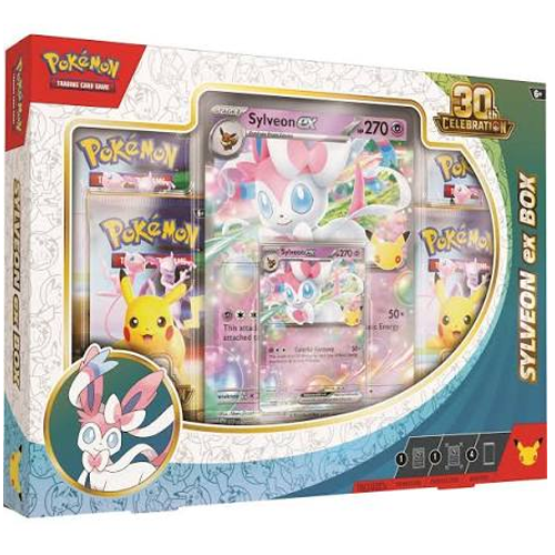 Pre-Order Pokemon 30th Celebration Sylveon/Greninja Ex Box (1 Box)