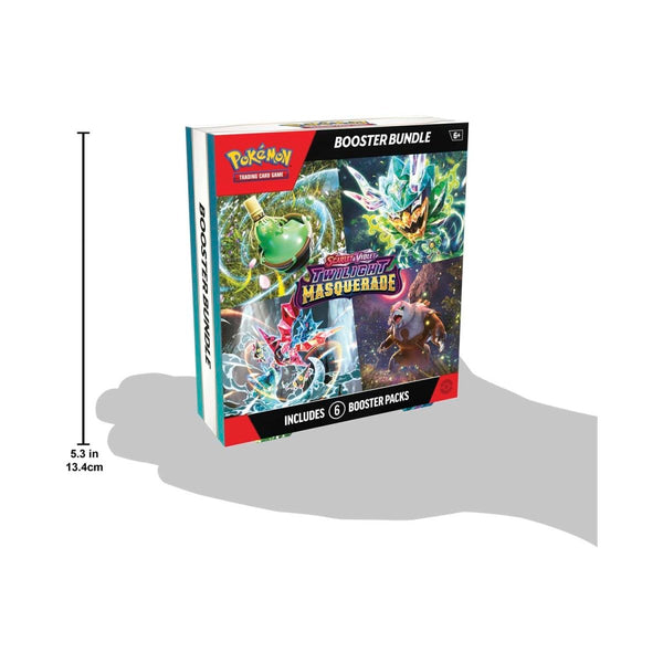 Pokemon TCG: Scarlet & Violet-Twilight Masquerade Booster Bundle (6 Packs)