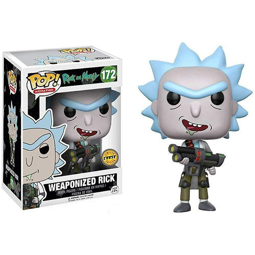 Funko Pop! Animation Rick And Morty Weaponized Rick Chase (open mouth)